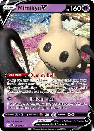Mimikyu V 062/163 - SWSH05 Battle Styles Holofoil
