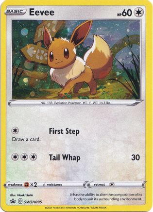 Eevee SWSH095/307 - SWSH Sword & Shield Promo Cards Holofoil