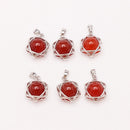 Crystal Aventurine Agate Star Pendant Beads
