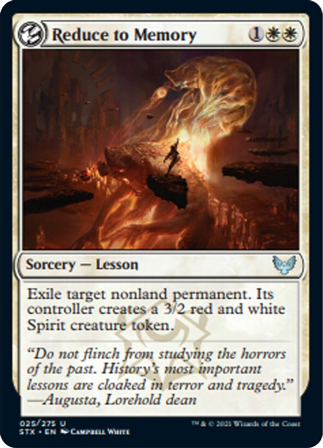 Reduce to Memory | 25 | Strixhaven: School of Mages
