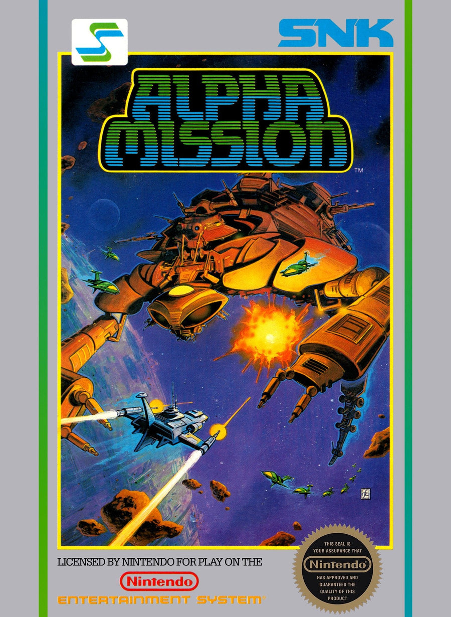 Alpha Mission (Nintendo NES)