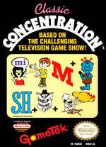 Classic Concentration (Nintendo NES)