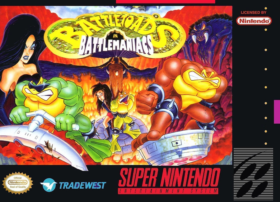 Battletoads In Battlemaniacs (Super Nintendo) – Ralphie's Funhouse