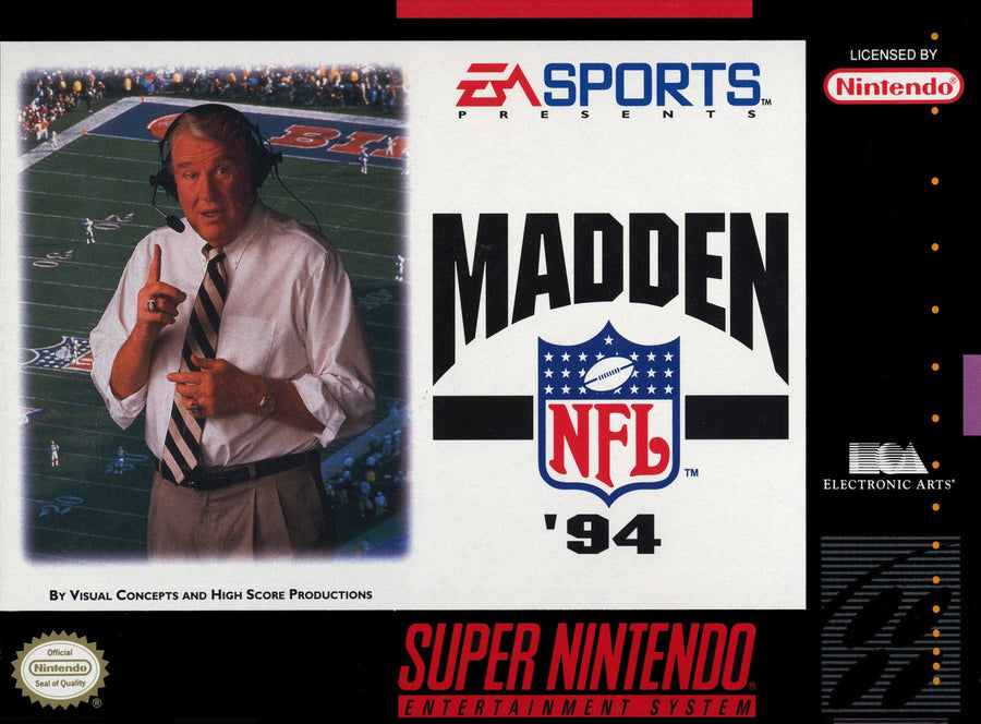 Madden NFL '94 (Super Nintendo)