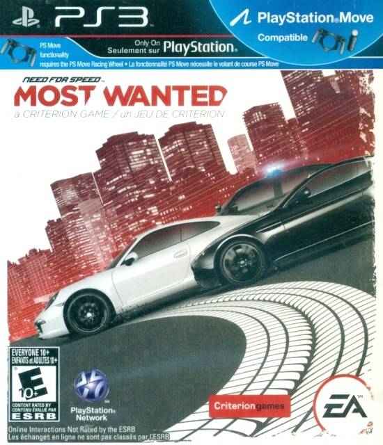 Need For Speed: Most Wanted (Playstation 3)