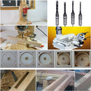 Square hole drill bit