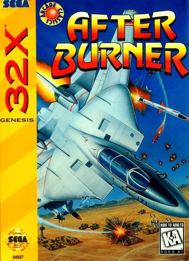 After Burner 32X (Sega Genesis)