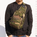 Tactical Canvas Camo Chest Bag – Outdoor Sports & Riding Pack