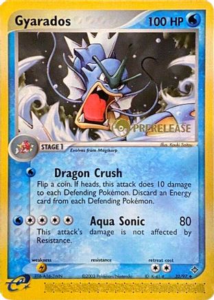 Gyarados (Prerelease) 032/97 - Nintendo Promos