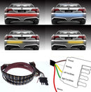 Pickup truck light 60 inch three row three color car pickup taillight