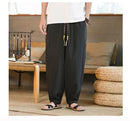 New Chinese Style Yamamoto Yaosi Ice Silk Harem Pants