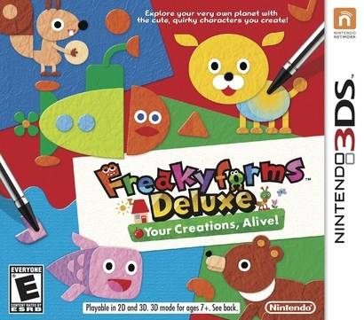 Freakyforms Deluxe: Your Creations, Alive! (Nintendo 3DS)