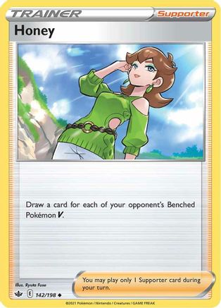 Honey 142/198 - SWSH06 Chilling Reign