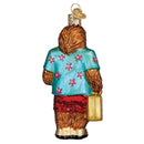Sasquatch Gone Tropics Ornament
