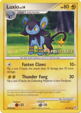 Luxio 052/130 - Nintendo Promos