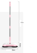 Hand Push Sweeper All In One Broom Mop Dustpan Floor Cleaner