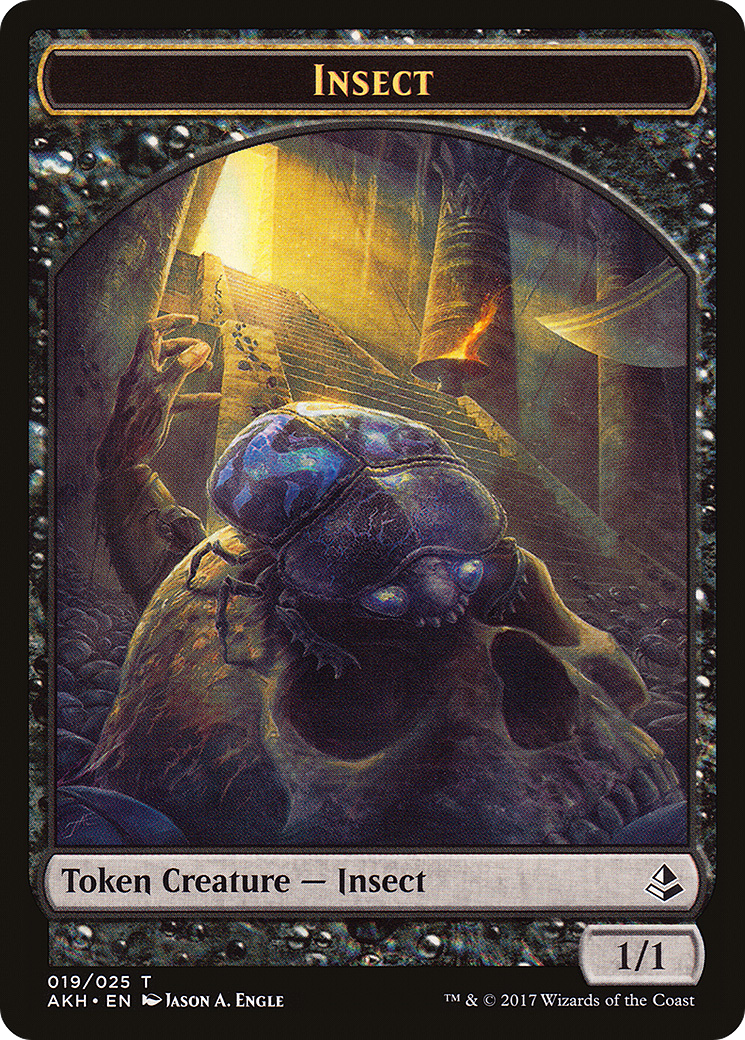 Insect (AKH-019) - Amonkhet Tokens