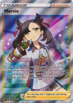 Marnie SWSH121/307 - SWSH Sword & Shield Promo Cards Holofoil