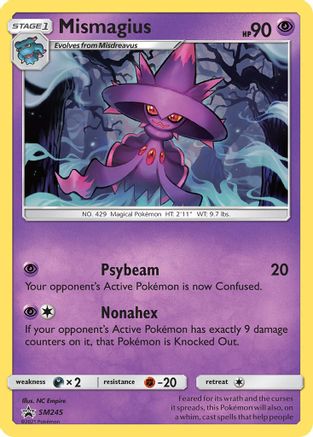 Mismagius SM245/248 - SM Promos