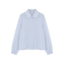 Women's Retro Lace Peter Pan Collar Shirt