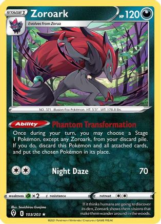 Zoroark 103/203 - Deck Exclusives