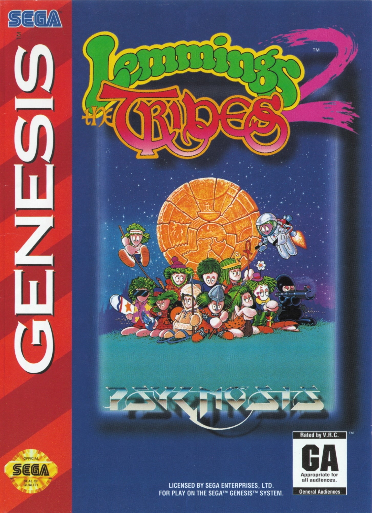 Lemmings 2: The Tribes (Sega Genesis) – Ralphie's Funhouse