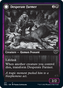 Desperate Farmer // Depraved Harvester (DBL-371) - Innistrad: Double Feature: (Double Faced Transform)