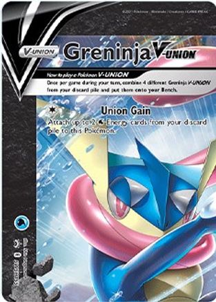 Greninja V-UNION SWSH155/307 - SWSH Sword & Shield Promo Cards Holofoil