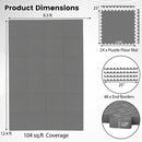 24Tiles 1/2" Puzzle Exercise Floor Mats