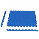 Puzzle Exercise Floor Mats 1/2 Inch Thick - 24 Tiles