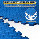 Puzzle Exercise Floor Mats 1/2 Inch Thick - 24 Tiles