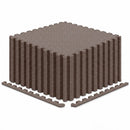 Puzzle Exercise Floor Mats 1/2 Inch Thick - 24 Tiles