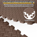 Puzzle Exercise Floor Mats 1/2 Inch Thick - 24 Tiles