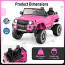 24V 2 Seater Ride on Car 4WD/2WD Switchable for Kids with Remote for Ages 3+