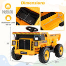 24V Electric Dump Truck Ride-On Toy with Remote Control