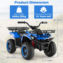24V Electric Ride On Quad with LED Headlights