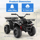 24V Electric Ride On Quad with LED Headlights