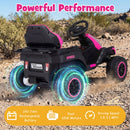 24V Ride on Tractor with Detachable Trailer and Music for Boys Girls