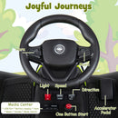 24V Ride on Tractor with Detachable Trailer and Music for Boys Girls