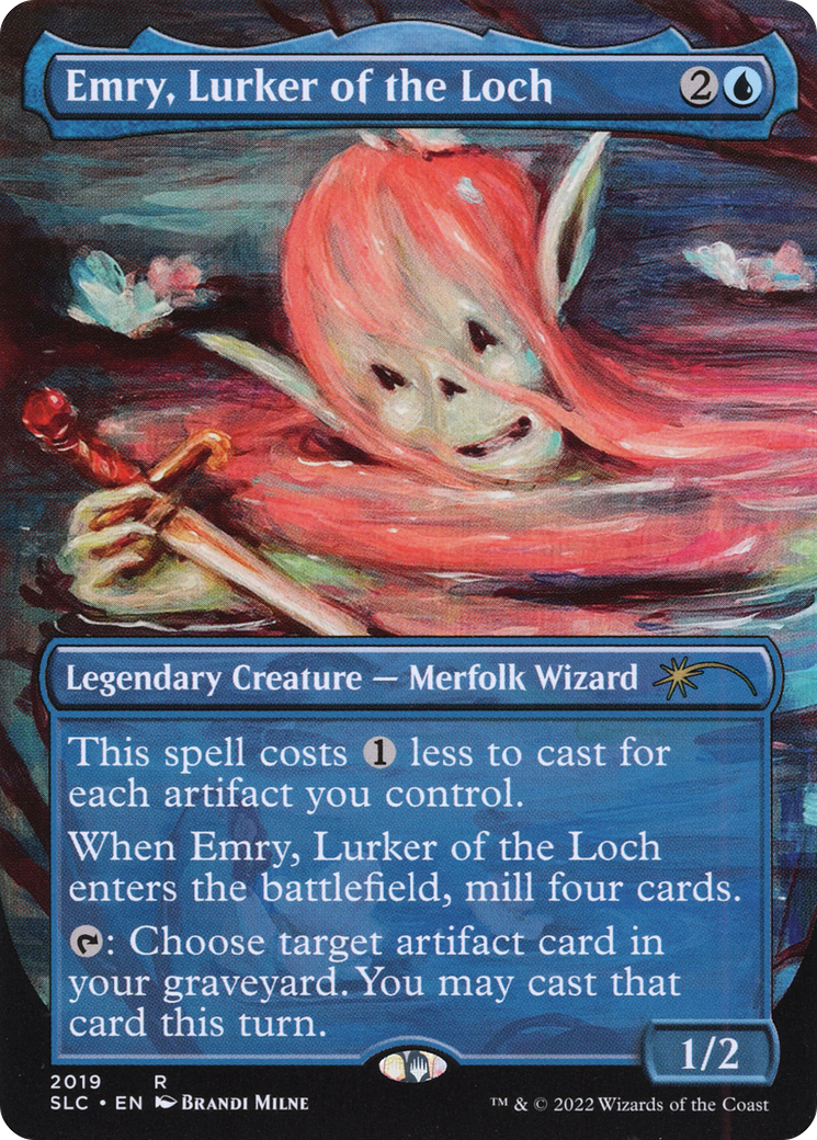 Emry, Lurker of the Loch (SLC-2019) - Secret Lair 30th Anniversary Countdown Kit (Borderless)