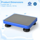 Kids Rebounder Bouncing Board 24x20" with Elastic Ropes