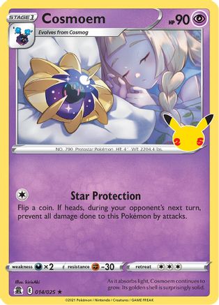Cosmoem 014/025 - Celebrations Holofoil
