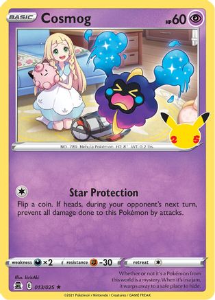 Cosmog 013/025 - Celebrations Holofoil