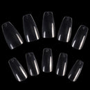 Long Ballerina False Nails Full Coverage