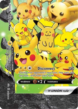 Pikachu V-Union SWSH141/307 - SWSH Sword & Shield Promo Cards Holofoil