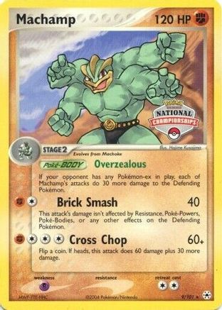 Machamp (National Championships) 009/101 - League & Championship Cards Holofoil