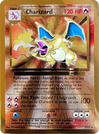 Charizard (Celebrations Metal Card) 004/102 - Miscellaneous Cards & Products Holofoil