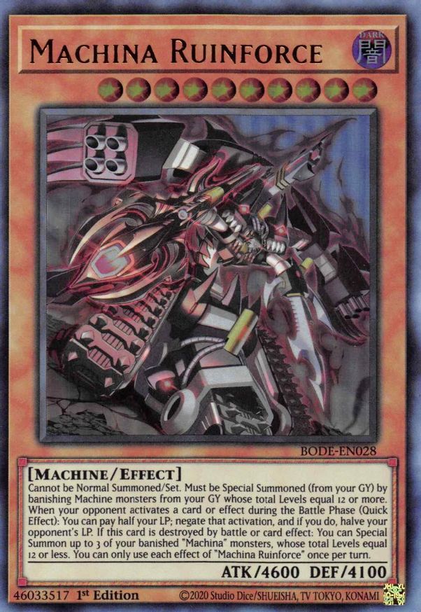 Machina Ruinforce | BODE-EN028