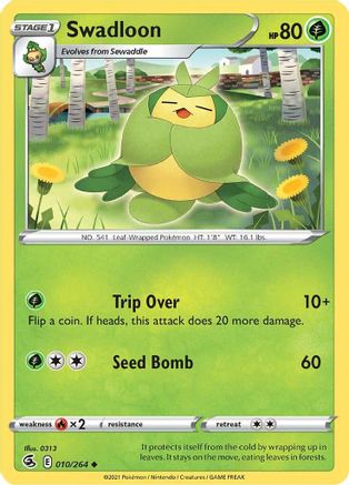 Swadloon 010/264 - SWSH08 Fusion Strike