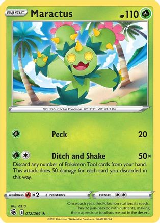 Maractus 012/264 - SWSH08 Fusion Strike